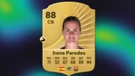 Irene Paredes is one of Barcelona women's team's pillars in defense (Image via EA Sports)